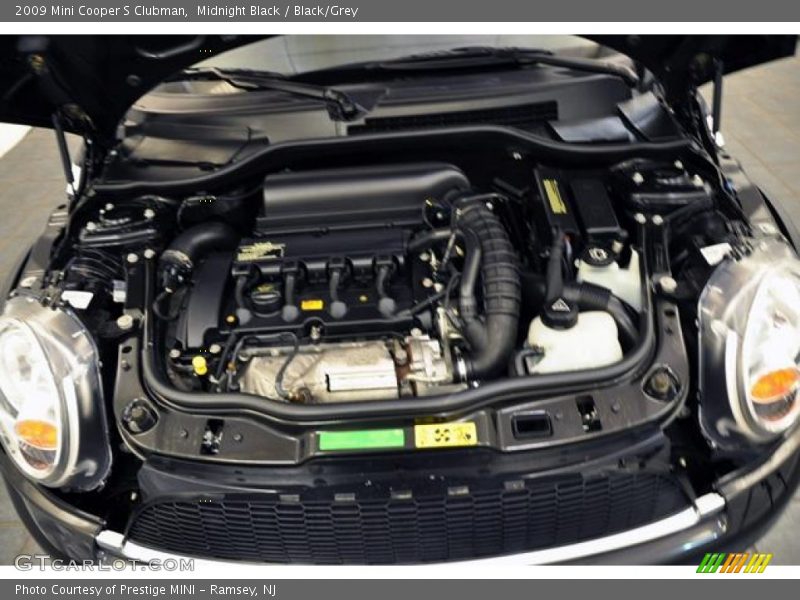 Midnight Black / Black/Grey 2009 Mini Cooper S Clubman