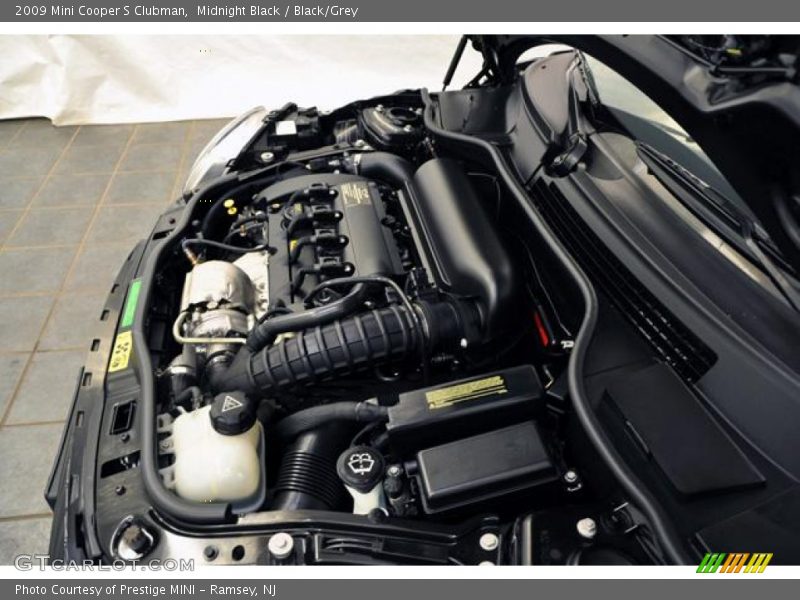 Midnight Black / Black/Grey 2009 Mini Cooper S Clubman