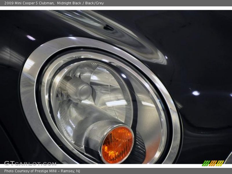 Midnight Black / Black/Grey 2009 Mini Cooper S Clubman