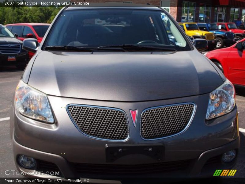 Moonstone Gray / Graphite 2007 Pontiac Vibe
