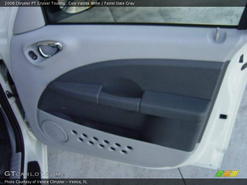 Cool Vanilla White / Pastel Slate Gray 2008 Chrysler PT Cruiser Touring