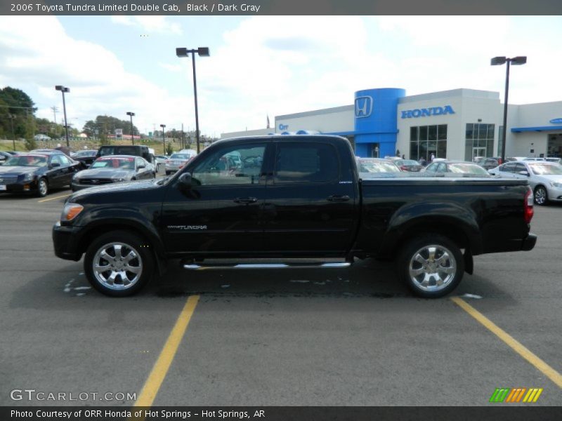 Black / Dark Gray 2006 Toyota Tundra Limited Double Cab