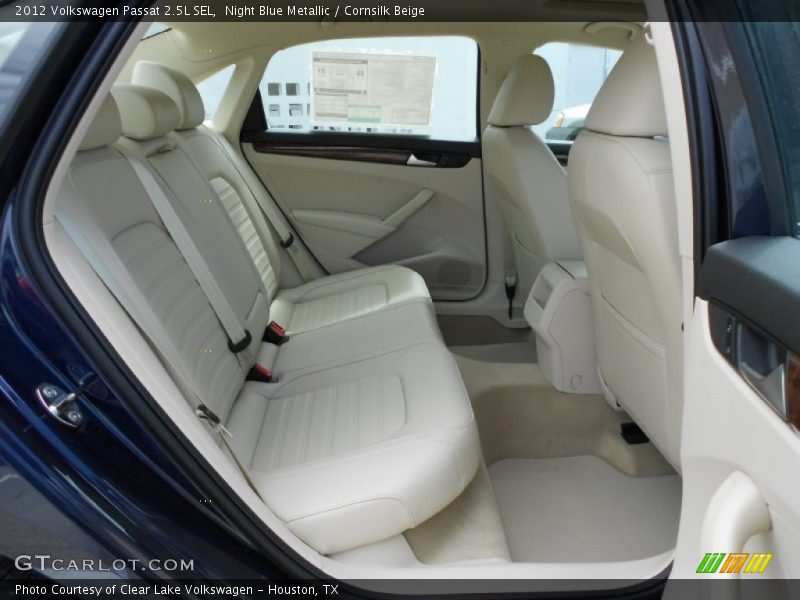 Night Blue Metallic / Cornsilk Beige 2012 Volkswagen Passat 2.5L SEL