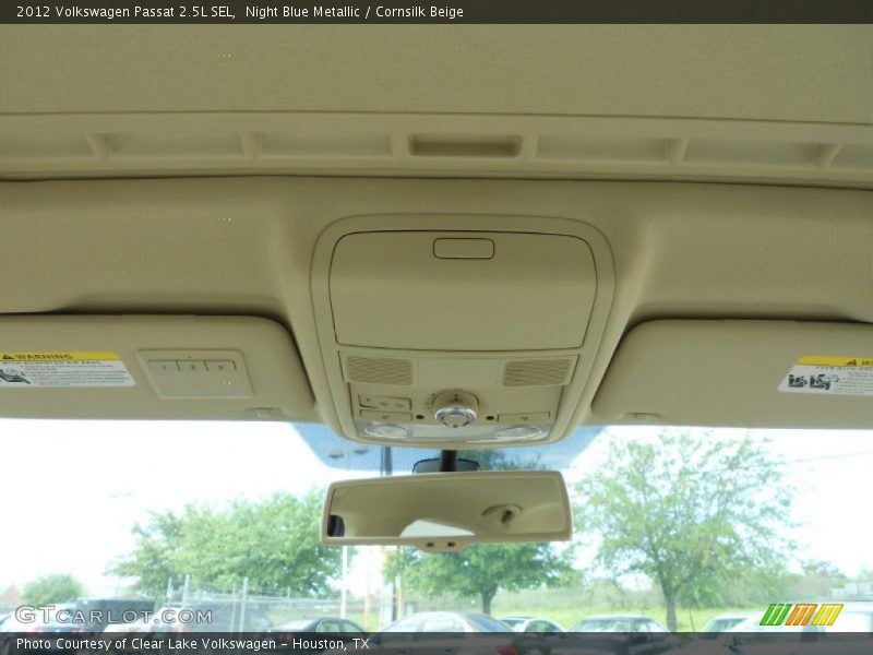 Night Blue Metallic / Cornsilk Beige 2012 Volkswagen Passat 2.5L SEL