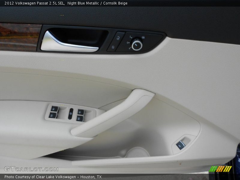 Night Blue Metallic / Cornsilk Beige 2012 Volkswagen Passat 2.5L SEL