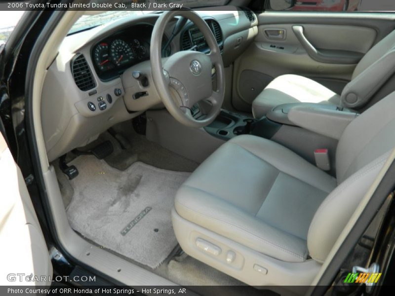 Black / Dark Gray 2006 Toyota Tundra Limited Double Cab