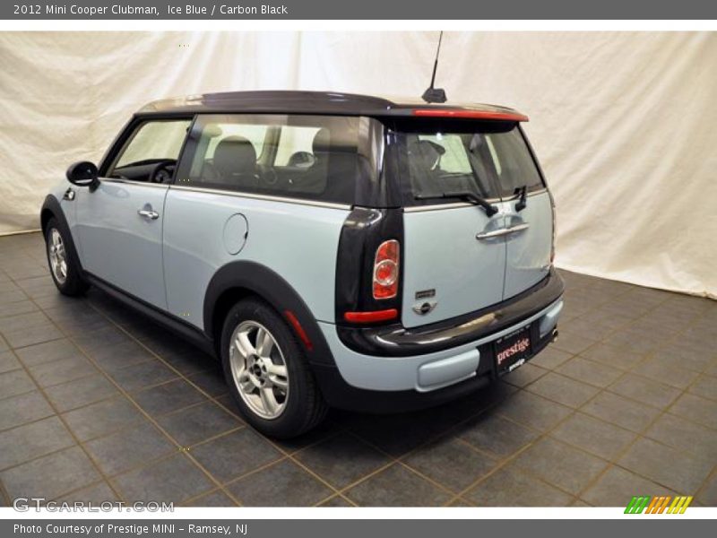 Ice Blue / Carbon Black 2012 Mini Cooper Clubman