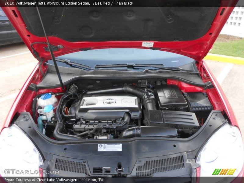 Salsa Red / Titan Black 2010 Volkswagen Jetta Wolfsburg Edition Sedan