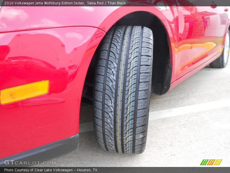 Salsa Red / Titan Black 2010 Volkswagen Jetta Wolfsburg Edition Sedan