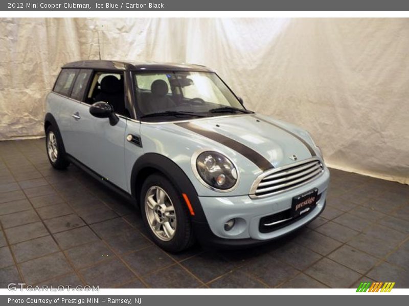 Ice Blue / Carbon Black 2012 Mini Cooper Clubman