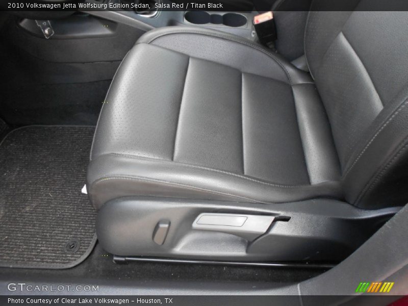 Salsa Red / Titan Black 2010 Volkswagen Jetta Wolfsburg Edition Sedan