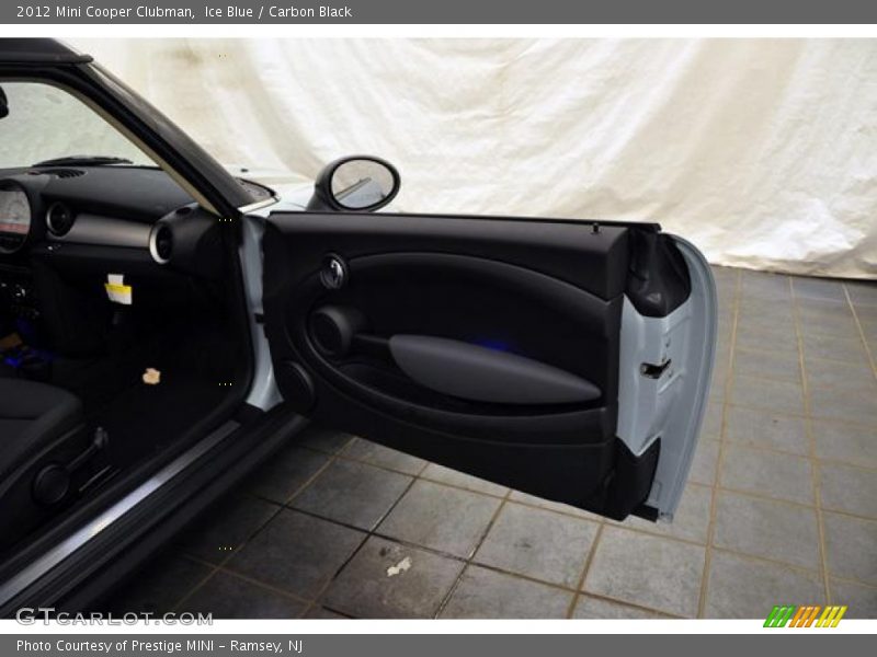 Ice Blue / Carbon Black 2012 Mini Cooper Clubman