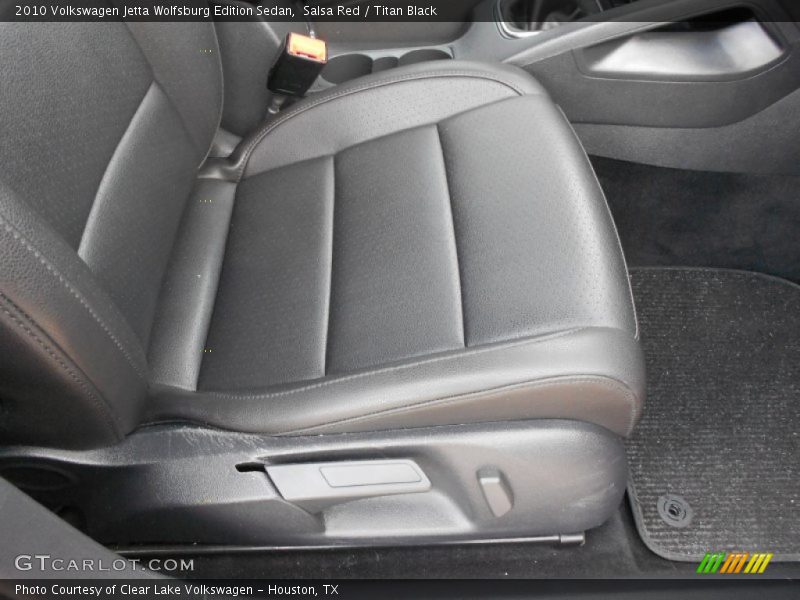 Salsa Red / Titan Black 2010 Volkswagen Jetta Wolfsburg Edition Sedan