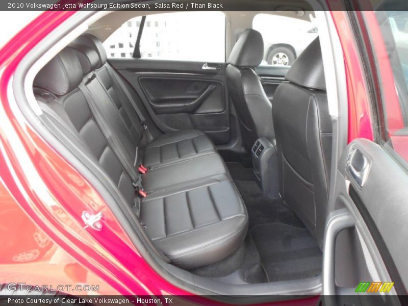 Salsa Red / Titan Black 2010 Volkswagen Jetta Wolfsburg Edition Sedan