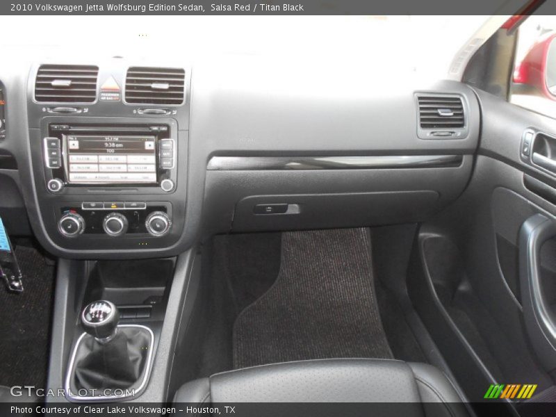 Salsa Red / Titan Black 2010 Volkswagen Jetta Wolfsburg Edition Sedan