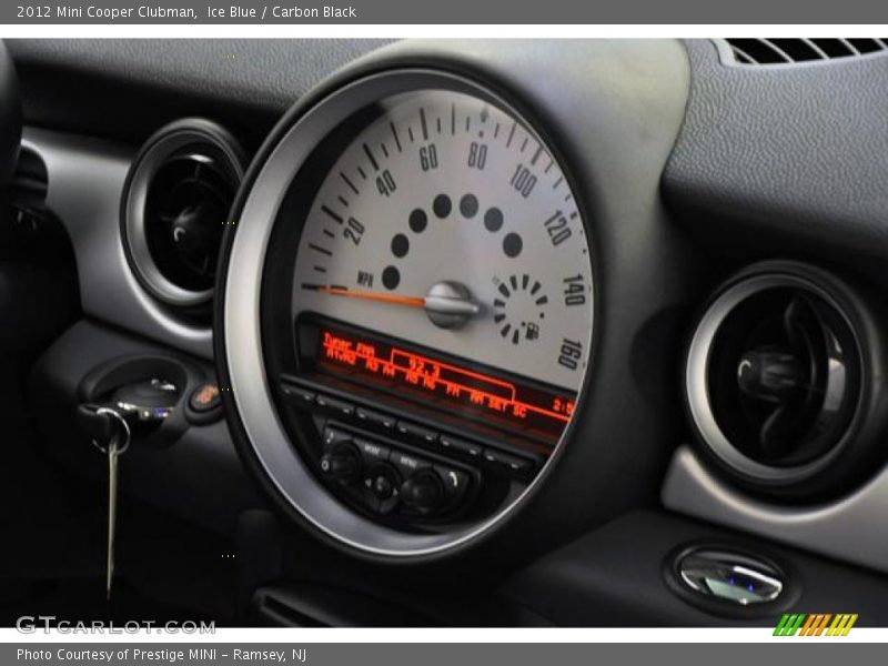 Ice Blue / Carbon Black 2012 Mini Cooper Clubman