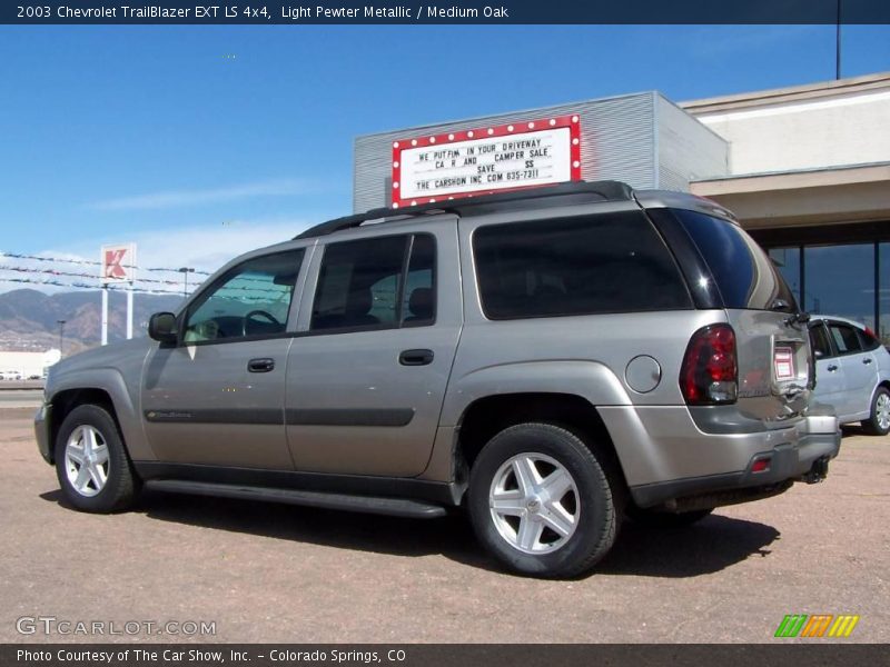 Light Pewter Metallic / Medium Oak 2003 Chevrolet TrailBlazer EXT LS 4x4