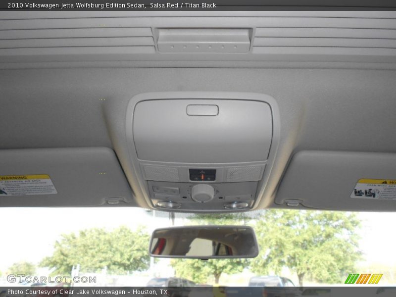 Salsa Red / Titan Black 2010 Volkswagen Jetta Wolfsburg Edition Sedan