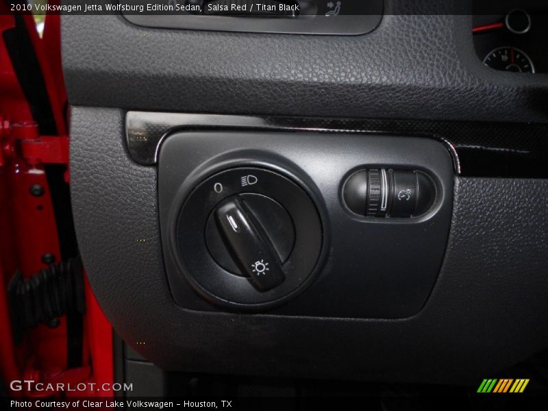 Salsa Red / Titan Black 2010 Volkswagen Jetta Wolfsburg Edition Sedan