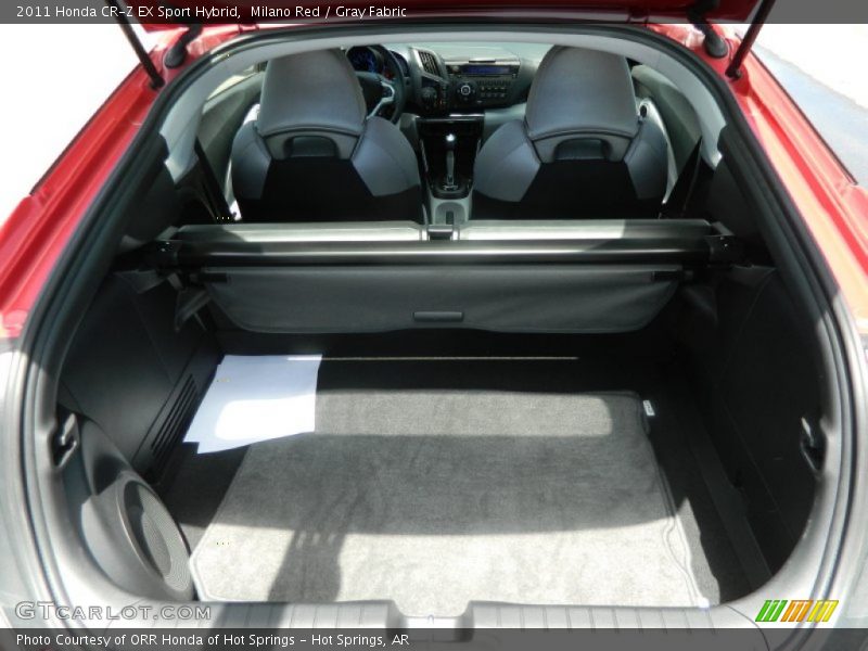  2011 CR-Z EX Sport Hybrid Trunk
