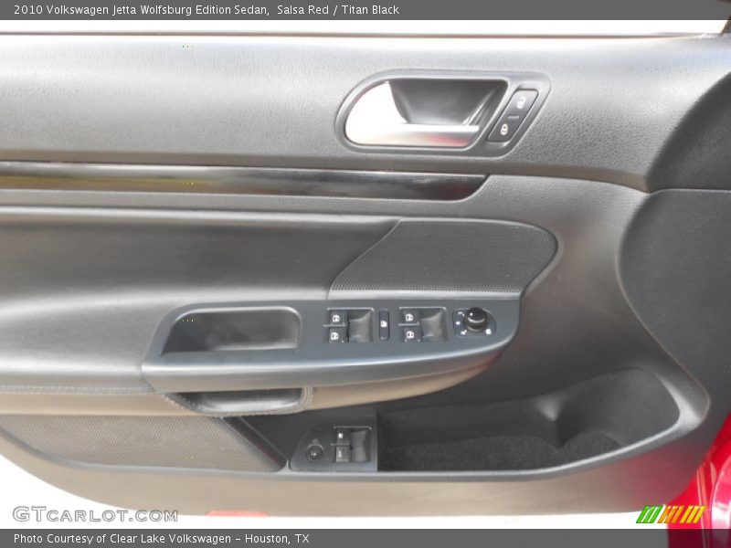 Salsa Red / Titan Black 2010 Volkswagen Jetta Wolfsburg Edition Sedan