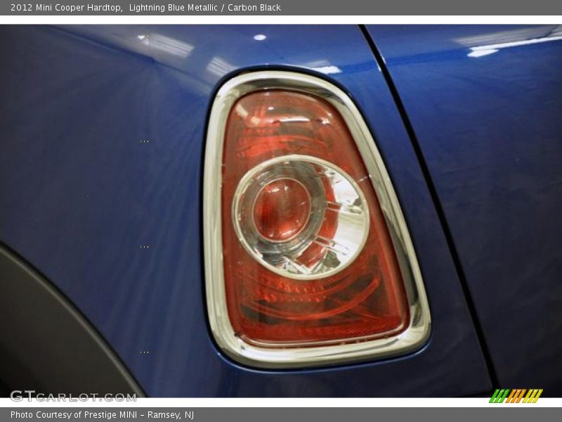 Lightning Blue Metallic / Carbon Black 2012 Mini Cooper Hardtop