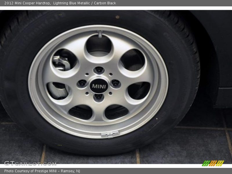 Lightning Blue Metallic / Carbon Black 2012 Mini Cooper Hardtop