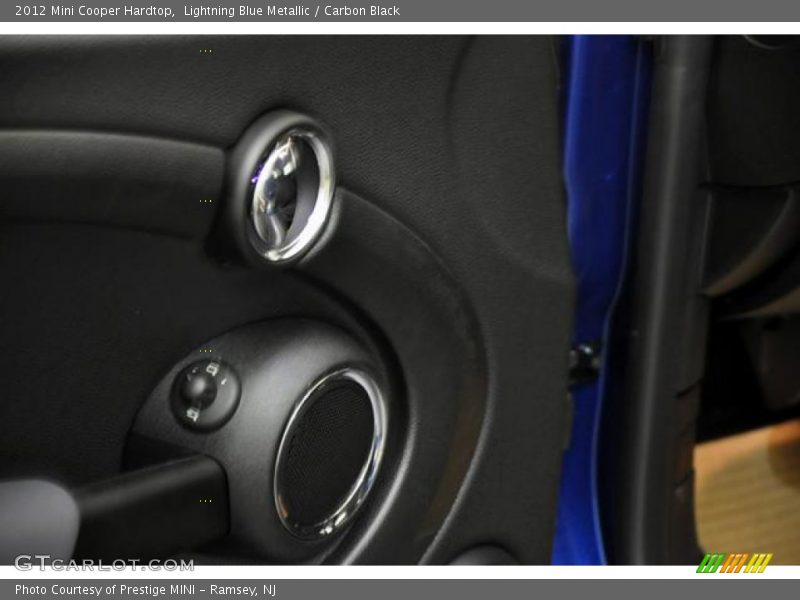 Lightning Blue Metallic / Carbon Black 2012 Mini Cooper Hardtop