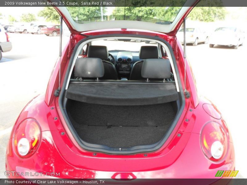 Salsa Red / Black 2009 Volkswagen New Beetle 2.5 Coupe