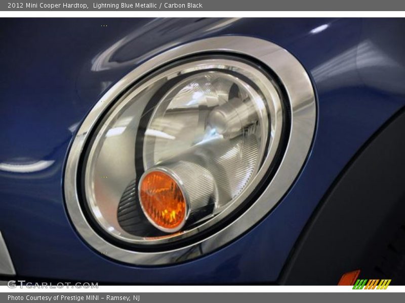 Lightning Blue Metallic / Carbon Black 2012 Mini Cooper Hardtop
