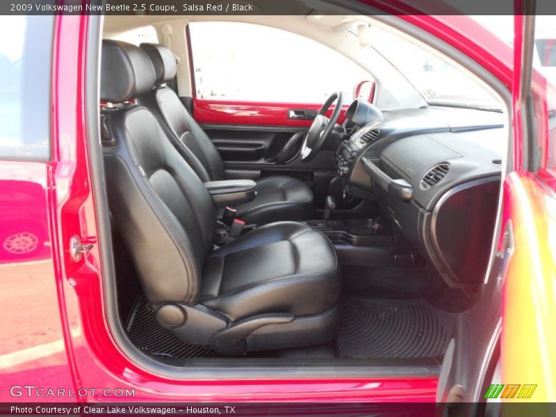 Salsa Red / Black 2009 Volkswagen New Beetle 2.5 Coupe