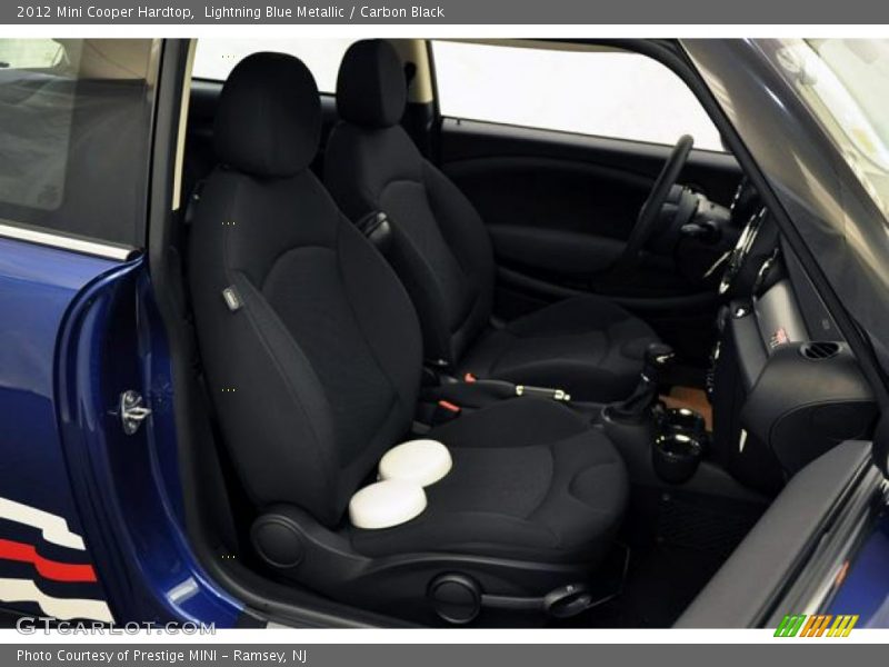 Lightning Blue Metallic / Carbon Black 2012 Mini Cooper Hardtop