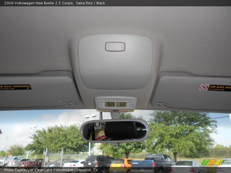 Salsa Red / Black 2009 Volkswagen New Beetle 2.5 Coupe