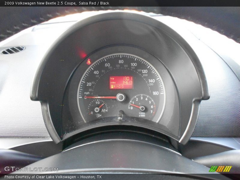 Salsa Red / Black 2009 Volkswagen New Beetle 2.5 Coupe