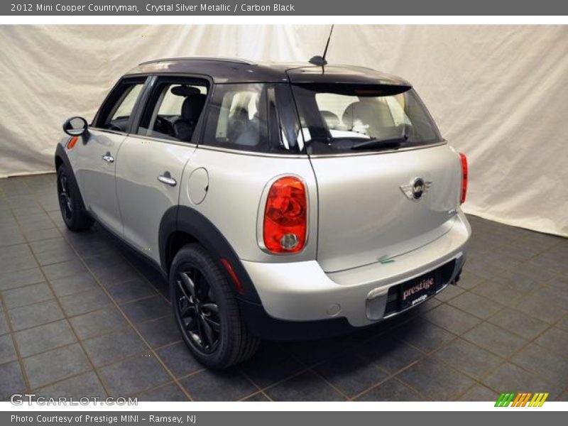 Crystal Silver Metallic / Carbon Black 2012 Mini Cooper Countryman