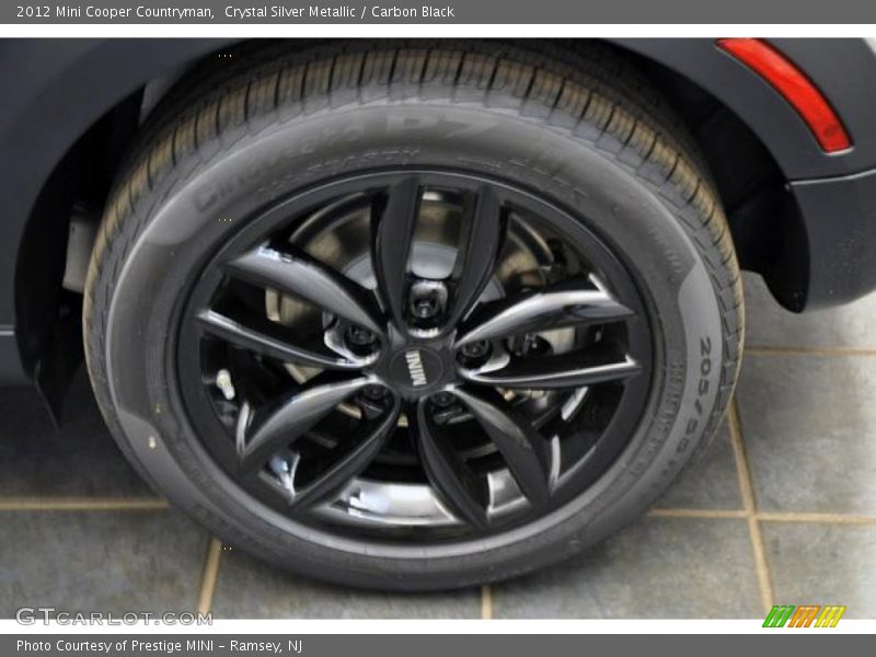 Crystal Silver Metallic / Carbon Black 2012 Mini Cooper Countryman