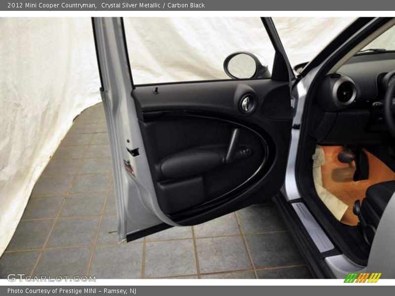 Crystal Silver Metallic / Carbon Black 2012 Mini Cooper Countryman