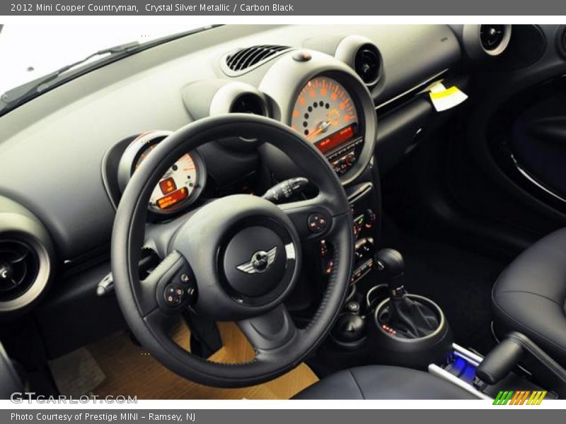 Crystal Silver Metallic / Carbon Black 2012 Mini Cooper Countryman
