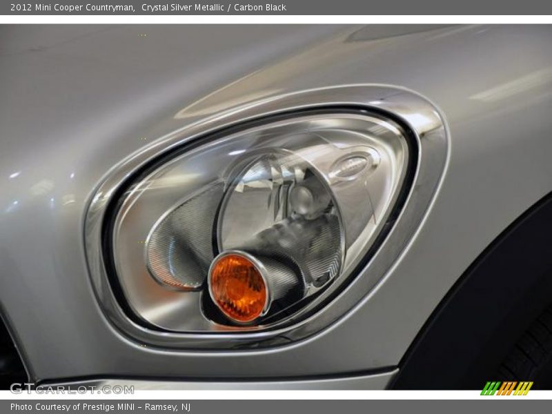 Crystal Silver Metallic / Carbon Black 2012 Mini Cooper Countryman