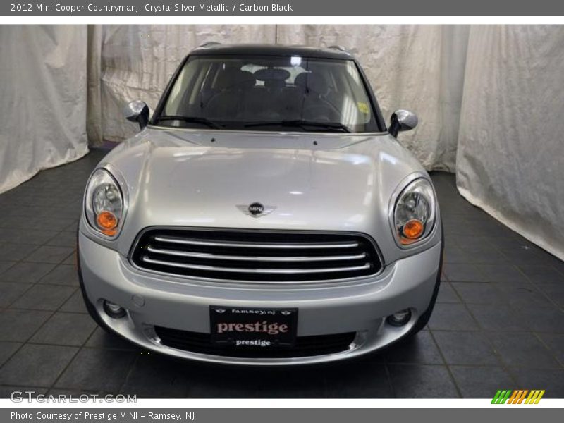 Crystal Silver Metallic / Carbon Black 2012 Mini Cooper Countryman