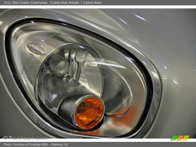 Crystal Silver Metallic / Carbon Black 2012 Mini Cooper Countryman
