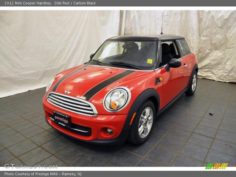 Chili Red / Carbon Black 2012 Mini Cooper Hardtop