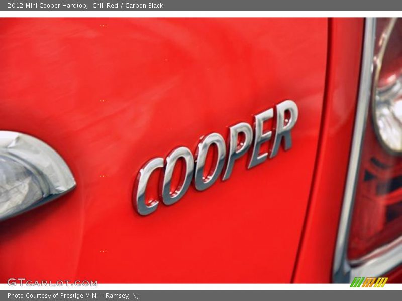 Chili Red / Carbon Black 2012 Mini Cooper Hardtop