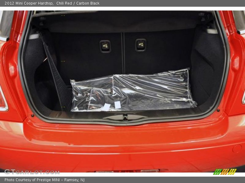 Chili Red / Carbon Black 2012 Mini Cooper Hardtop