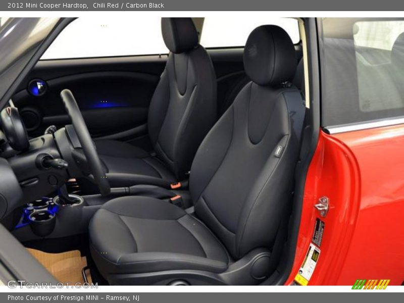 Chili Red / Carbon Black 2012 Mini Cooper Hardtop