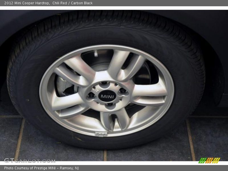 Chili Red / Carbon Black 2012 Mini Cooper Hardtop