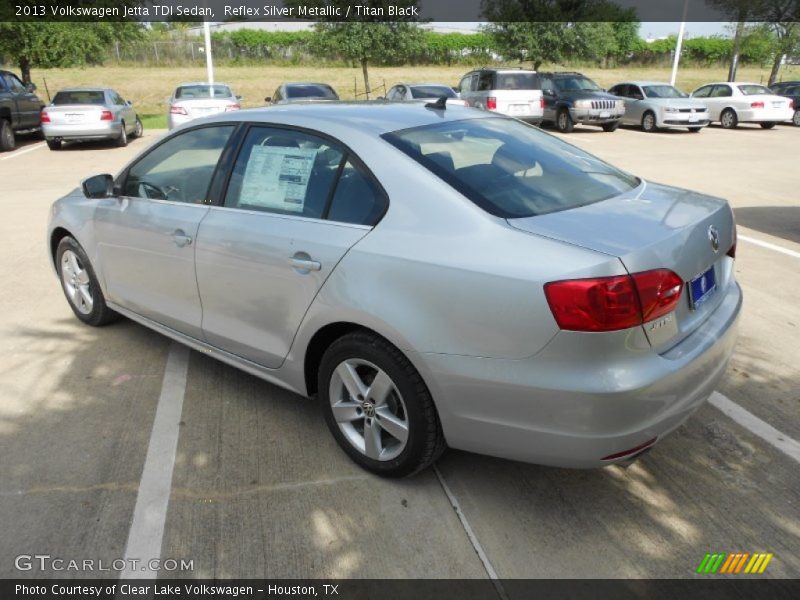 Reflex Silver Metallic / Titan Black 2013 Volkswagen Jetta TDI Sedan