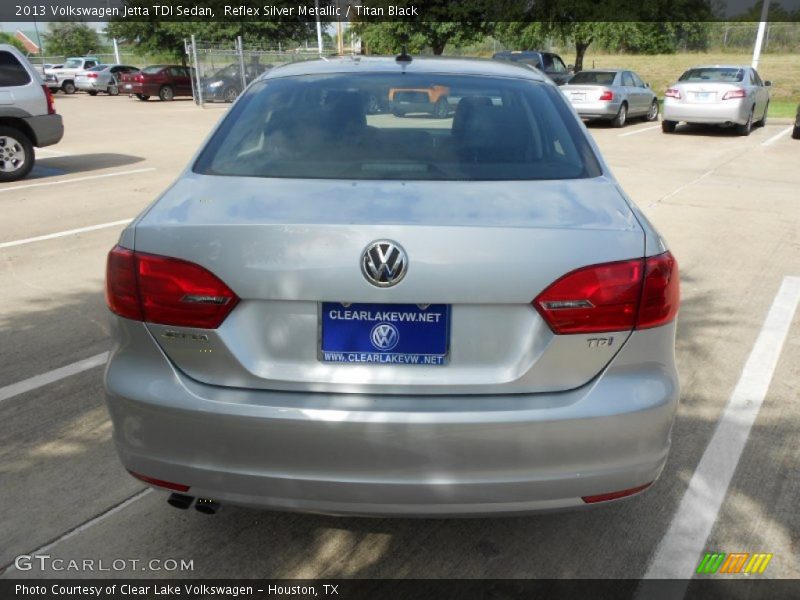 Reflex Silver Metallic / Titan Black 2013 Volkswagen Jetta TDI Sedan