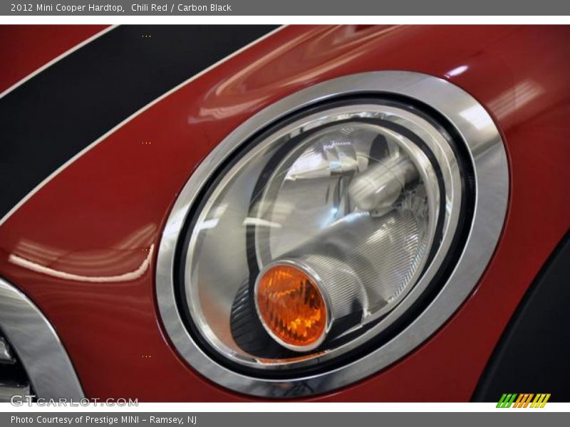Chili Red / Carbon Black 2012 Mini Cooper Hardtop
