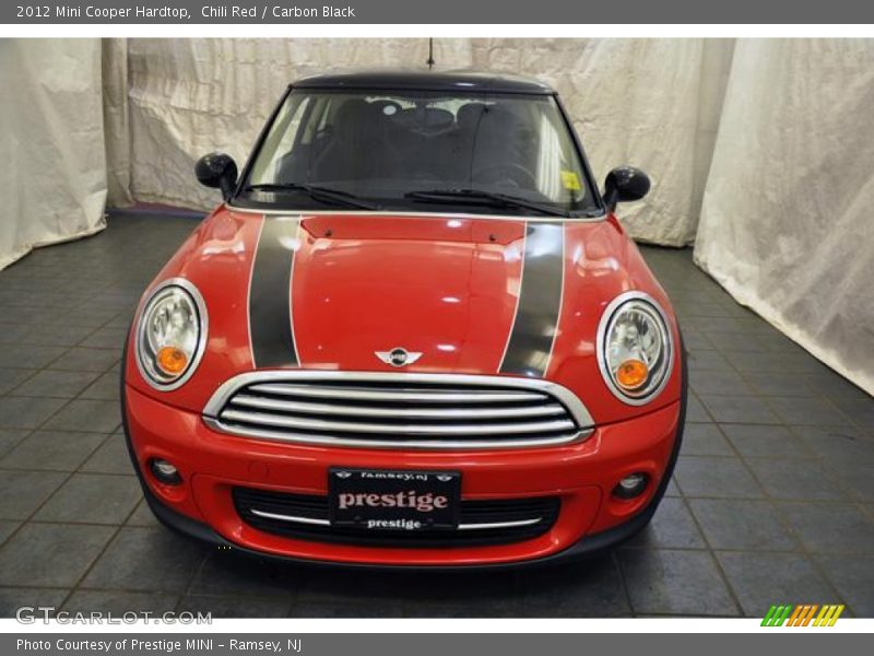 Chili Red / Carbon Black 2012 Mini Cooper Hardtop